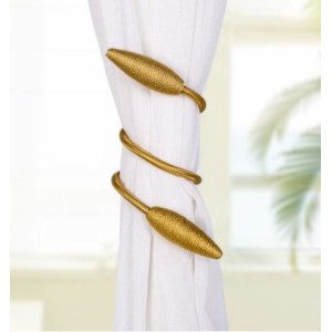Cross border curtain accessories for foreign trade, curtain tying ropes, twisted music straps, and tie straps. Manufacturer direct sales