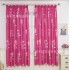 Foreign trade printed curtains, semi blackout curtains, romantic girl style triangular tree cross-border exclusive supply Foreign trade printed curtains, semi blackout curtains, romantic girl style triangular tree cross-border exclusive supply
