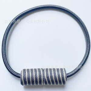 Manufacturer direct sales curtain magnetic buckle strap magnetic curtain buckle cross-border