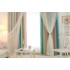 Internet celebrity new gradient star curtain hollow star shading curtain window screen foreign trade double-layer