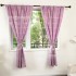 Foreign trade printed curtains, semi blackout curtains, sparkling stars, cross-border exclusive supply
