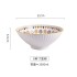 Simple dishes set underglaze color Bohemian gifts household dishes dishes Noodles in soup bowls free combination wholesale