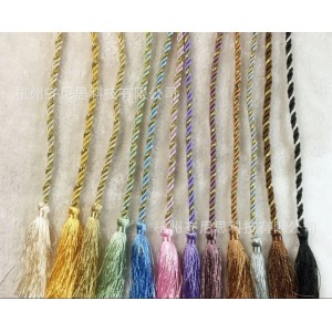 Curtains, tassels, hanging tassels, small binding ropes, discounted wholesale, foreign trade export