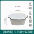 Embossed Ins solid color tableware underglaze color rice bowl and dish set for home use, including bowls, chopsticks, dishes, and high-end dishes