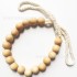 Cross border curtain accessories for foreign trade, curtain binding ropes, macaron curtains, wooden bead binding belts, discounted wholesale Cross border curtain accessories for foreign trade, curtain binding ropes, macaron curtains, wooden bead binding belts, discounted wholesale
