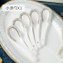 Rice bowl set, bowl gift, bone china, single, free to match, large noodle bowl, household tableware, ceramic dishes, plates