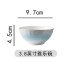 Ceramic underglaze color bowls, dishes, dishes, household fashion, luxury, national style tableware, Noodles in soup, bowls, free combination, wholesale
