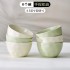 Underglaze color cream style ceramic tableware, light luxury household high aesthetic value, DIY combination of dishes and plates, tableware set