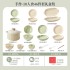 Cream Wind Internet Celebrity Bowl and Dish Set for Home Use 2024 New Tableware Bowl and Dish Set with High Beauty and Fresh Appearance