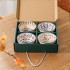Ceramic Bowl and Dish Ins Style High Beauty Tableware Set Creative Opening Event Bowl and Dish Home Gift Box Set Ceramic Bowl and Dish Ins Style High Beauty Tableware Set Creative Opening Event Bowl and Dish Home Gift Box Set