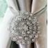 Export European style rhinestone spring magnetic curtain buckle, window screen binding ball, Amazon AliExpress factory direct sales
