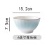 Ceramic underglaze color bowls, dishes, dishes, household fashion, luxury, national style tableware, Noodles in soup, bowls, free combination, wholesale