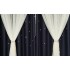 High precision thickened star curtains with hollowed out star shading curtains and window screens for foreign trade double-layer customization