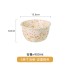 Nordic Ins style ceramic bowl, home light salad bowl, retro oatmeal breakfast bowl, dessert bowl, tableware, yogurt bowl Nordic Ins style ceramic bowl, home light salad bowl, retro oatmeal breakfast bowl, dessert bowl, tableware, yogurt bowl