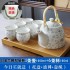 Jingdezhen Ceramic Tea Set Home Set Kung Fu Modern Minimalist Teapot Tea Cup 6-piece Set Comes with Bamboo Tray Jingdezhen Ceramic Tea Set Home Set Kung Fu Modern Minimalist Teapot Tea Cup 6-piece Set Comes with Bamboo Tray