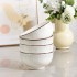 Home Luxury Bowl Plate Soup Bowl 2024 New Ceramic Tableware Set Bowl Chopsticks Bowl Utensils Rice Bowl Plate Combination Simple
