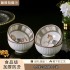 Jingdezhen anti slip, anti scald, environmentally friendly, light luxury household ceramic Roman tableware set, bowls, plates, noodles, soup bowls as gifts
