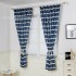 Foreign trade printed curtains, semi blackout curtains, simple Nordic style, romantic notes, cross-border exclusive supply Foreign trade printed curtains, semi blackout curtains, simple Nordic style, romantic notes, cross-border exclusive supply