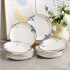 Home Luxury Bowl Plate Soup Bowl 2024 New Ceramic Tableware Set Bowl Chopsticks Bowl Utensils Rice Bowl Plate Combination Simple Home Luxury Bowl Plate Soup Bowl 2024 New Ceramic Tableware Set Bowl Chopsticks Bowl Utensils Rice Bowl Plate Combination Simple