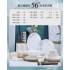 Dish set for home use 2024 new Jingdezhen Chinese style light luxury housewarming ceramic bowls and chopsticks high-end tableware and plates