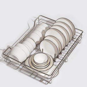 Vertical anti slip ceramic light luxury household ceramic tableware set bowl, plate, dish surface, soup bowl, fish dish, free combination gift