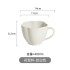 Ins style high aesthetic ceramic cup flower shaped coffee cup creative mug souvenir exquisite tea cup breakfast cup Ins style high aesthetic ceramic cup flower shaped coffee cup creative mug souvenir exquisite tea cup breakfast cup