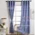 New printed curtains for foreign trade, semi blackout curtains, simple Nordic style, internet famous, deer cross-border exclusive