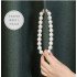 Cross border hot selling ABS pearl magnetic curtain strap curtain buckle without punching Cross border hot selling ABS pearl magnetic curtain strap curtain buckle without punching