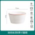 Fashionable lifestyle Nordic countryside minimalist style ceramic bowls, plates, fruit bowls, rice bowls, ceramic soup bowls, household large bowls, and dishes
