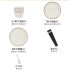 2024 new bowl and plate household set tableware set housewarming new home tableware bowl and plate set Nordic style tableware