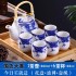 Jingdezhen Ceramic Tea Set Home Set Kung Fu Modern Minimalist Teapot Tea Cup 6-piece Set Comes with Bamboo Tray Jingdezhen Ceramic Tea Set Home Set Kung Fu Modern Minimalist Teapot Tea Cup 6-piece Set Comes with Bamboo Tray