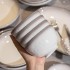 Ins style gradient gray rice bowl high-end ceramic dish set, household thick plate combination, complete set wholesale Ins style gradient gray rice bowl high-end ceramic dish set, household thick plate combination, complete set wholesale