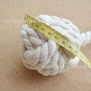 WISh Cross border Exclusive Handmade Cotton Rope Curtain Buckle Rope Curtain Strap Curtain Strap Hanging Ball