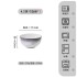 Ins style gradient gray rice bowl high-end ceramic dish set, household thick plate combination, complete set wholesale Ins style gradient gray rice bowl high-end ceramic dish set, household thick plate combination, complete set wholesale