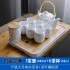 Jingdezhen Ceramic Tea Set Home Set Kung Fu Modern Minimalist Teapot Tea Cup 6-piece Set Comes with Bamboo Tray Jingdezhen Ceramic Tea Set Home Set Kung Fu Modern Minimalist Teapot Tea Cup 6-piece Set Comes with Bamboo Tray