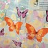 Offset printing butterfly glass yarn printing butterfly rotten flower curtain and window screen cross-border foreign trade AliExpress eBay Amazon