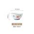 Household Japanese style rice bowl, small and fresh ceramic tableware, seasonal bowl and plate set, double ear soup bowl and plate, bowl and plate combination glaze