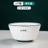 A set of ceramic dining bowls, noodles, bowls, and plates for household use, combined with tableware, dishes, and plates