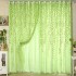 Cross border Shopee AliExpress Printed Window Screen Inverted Willow Living Room Bedroom Willow Double layer Curtains Curtain Screen