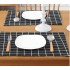 Foreign trade plaid cotton linen linen placemats, insulation mats, rectangular Western food fabrics, creative tablecloths, cross-border wholesale Foreign trade plaid cotton linen linen placemats, insulation mats, rectangular Western food fabrics, creative tablecloths, cross-border wholesale
