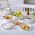 Household dining bowl and dish ceramic tableware set Nordic minimalist black crystal bowl and dish spoon chopsticks ceramic bowl and dish set Household dining bowl and dish ceramic tableware set Nordic minimalist black crystal bowl and dish spoon chopsticks ceramic bowl and dish set