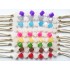 New square jelly curtain strap, curtain hanging ball strap