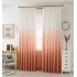 Amazon cross-border hot selling gradient fabric curtains, window screens, semi blackout printed curtains, factory direct sales