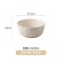 New cream style ceramic bowl and dish set with underglaze color tableware, high aesthetic value bowl and soup bowl combination, household ceramic bowl New cream style ceramic bowl and dish set with underglaze color tableware, high aesthetic value bowl and soup bowl combination, household ceramic bowl