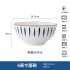 Japanese style and minimalist ceramic tableware set for home use, including bowls, plates, noodles, soup bowls, fish dishes, and free combination gifts