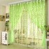 Cross border Shopee AliExpress Printed Window Screen Inverted Willow Living Room Bedroom Willow Double layer Curtains Curtain Screen
