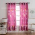 New foreign trade printed curtains, semi blackout curtains, simple Nordic style, cross-border exclusive
