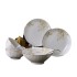 Light luxury household ceramic tableware with magnolia fragrance, bowls, plates, noodles, soup bowls, fish plates, free combination gifts