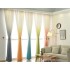 Amazon cross-border hot selling gradient fabric curtains, window screens, semi blackout printed curtains, factory direct sales