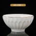 Ceramic Home European Luxury Gold Plated Bone Porcelain Tableware Bowl Plate Plate Noodle Bowl Fish Plate Business Gift Set
